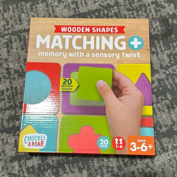 Wooden shapes matching nwt - Picture 1 of 1